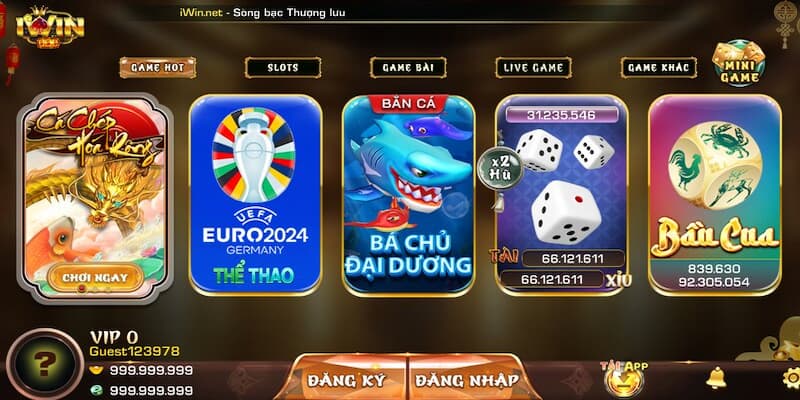 Giới thiệu Iwin - Cộng đồng người chơi đông đảo và gắn kết